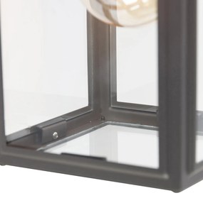 Интелигентна външна стенна лампа сива с WiFi G95 - Sutton down