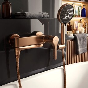 Смесител за вана PREMIUM REA Maxim Brush Copper