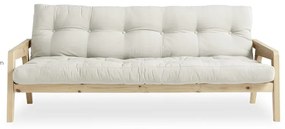 Бежов разтегателен диван 204 cm Grab - Karup Design