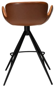 Коняк кафяв бар стол от изкуствена кожа DAN-FORM Дания , височина 87 cm Gaia - DAN-FORM Denmark