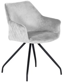 Трапезен стол KENDAL - светлосив BF 2