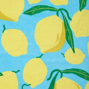Памучна плажна кърпа 92x180 cm Lemons Lounger – Catherine Lansfield