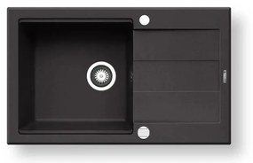 Pyramis 70167101 - Кухненска мивка SPARTA PLUS LUX 78x48 см гранит/черна