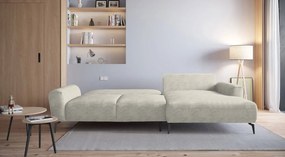 Ъглов диван Санур-бежов-десен