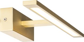 Стенна лампа месинг 41,5 см с LED IP44 - Jerre