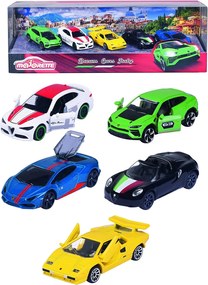 Majorette - Сет 5 бр. коли Dream Cars Italy 212053178