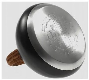 Свирещ чайник Klausberg KB 7565, 3 л, Дебелостенна основа, Индукция, Черен/кафяв