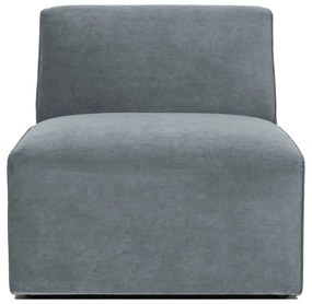 Сив модулен диван от рипсено кадифе (среден модул) Sting – Scandic