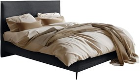 Тапицирано легло Puretta-Черен-140 x 200