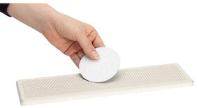 Бежова тавичка за оттичане за съдовете от диатомична глина 30x8 cm Damon – Wenko