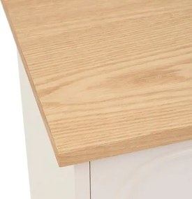 Нощно шкафче atmosphera Mohea, 67 cm, Слонова кост