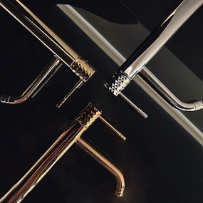 Смесител за мивка Rea Lungo Diamond Gold