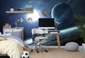 Самозалепващ тапет – Планета в космоса