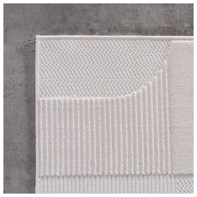 Кремава пътека за открито и закрито 80x250 cm Doha 1651 Cream – Ayyildiz Carpets