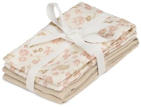 Бежови кърпи от органичен памук в комплект от 4 бр. 30x30 cm Augusta – Cam Cam Copenhagen