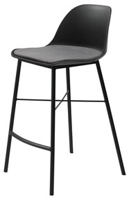 Черен бар стол Whistler - Unique Furniture