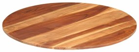 285971 vidaXL Плот за маса, акациево дърво масив, кръгъл, 15-16 мм, 80 cм