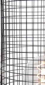 Модерна настолна лампа сива 52 см - Horario