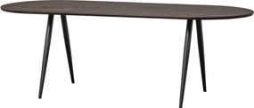 Трапезна маса с дъбова дървена плоскост 90x220 cm Tablo – WOOOD