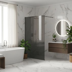 Параван за душ Rea Flexi Grey / Titan 140