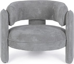 Сиво кресло Aisha – Bizzotto