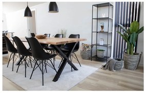 Черни трапезни столове в комплект от 2 броя Oslo - House Nordic