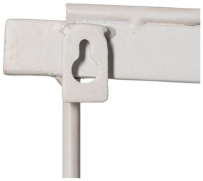 Бяла метална стенна закачалка Home – Ixia