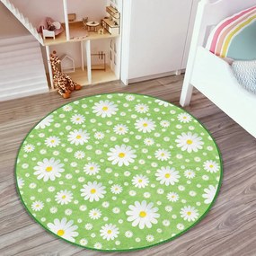 Зелен детски килим ø 80 cm Comfort - Mila Home