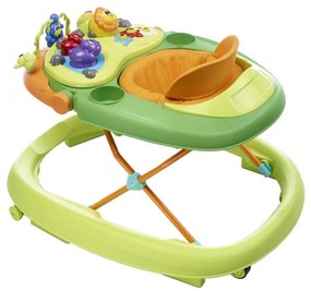 Chicco - Бебешка проходилка WALKY TALKY 2xAA зелен