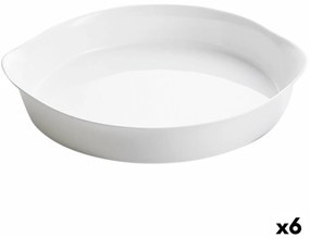 Форма за Печене Luminarc Smart Cuisine Кръгъл Бял Ø 28 cm (6 броя)