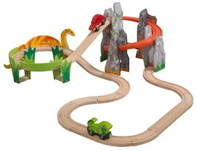 Влакова композиция - Динозавърско приключение - Adventure Tracks Dino World Volcano Escape