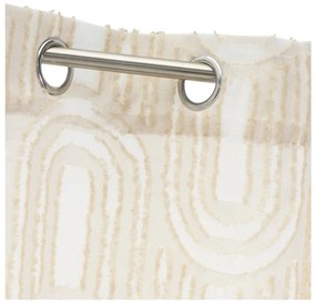 Бежова завеса 140x260 cm Relief Arch – Casa Selección