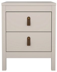 Сиво-бежово нощно шкафче Madrid – Tvilum