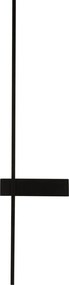 Zuma Line W4100-60BK - LED стенно осветително тяло ARCO LED/8W/230V CCT черно