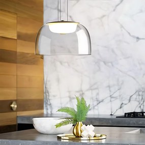 Висяща LED лампа APP1690-1PC B Gold