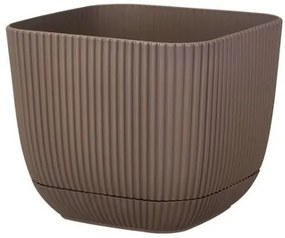 Horecano - Квадратна саксия №3 - 15x15xh13cm 1.8L ТЕРА (G-383-T)