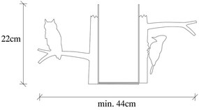 Поставка за книги Forest - Mioli Decor