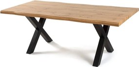 Трапезна маса от декор от дъб 90x160 cm Kora – Bonami Essentials