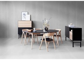 Кръгла сгъваема трапезна маса ø 135 cm Meza – Hammel Furniture