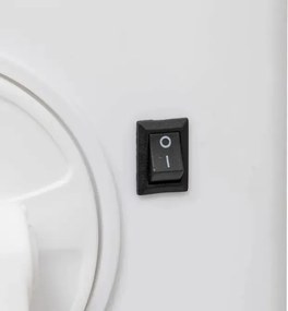 Огледало за баня 5five, LED, Правоъгълно, 16x28 cm, Бяло