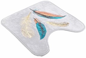Бял килим за баня WC 45x45 cm Plumiss – douceur d'intérieur