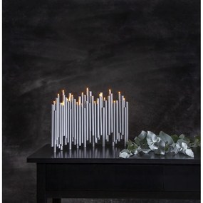 Бяла коледна светлинна украса Note - Star Trading