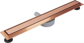 Линеен отводнител REA Neox pro Brushed Copper 70