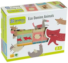 Andreu Toys - Еко домино Животни