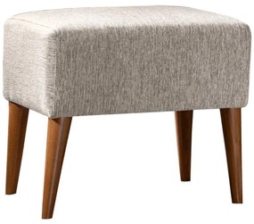 Пуф NIMO 46x50 см кремав