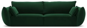 Тъмнозелен кадифен диван 208 cm Vanda – Mazzini Sofas