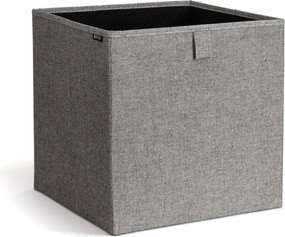 Сива текстилна кутия за съхранение 32x31,5x31,5 cm Soft Storage Cube – Bigso