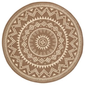 Кафяв килим Celebration , ⌀ 200 cm Valencia - Hanse Home