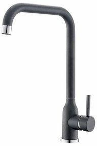 Стоящ смесител за кухня, Inter Ceramic, 7107005, с висок чучур