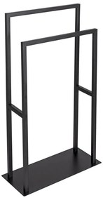 WENKO 26056100 - Стойка за кърпи RIVALTA 46x80 см неръждаема стомана/черна